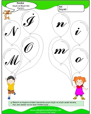 Büyük ve Küçük Sesleri Eşleştir